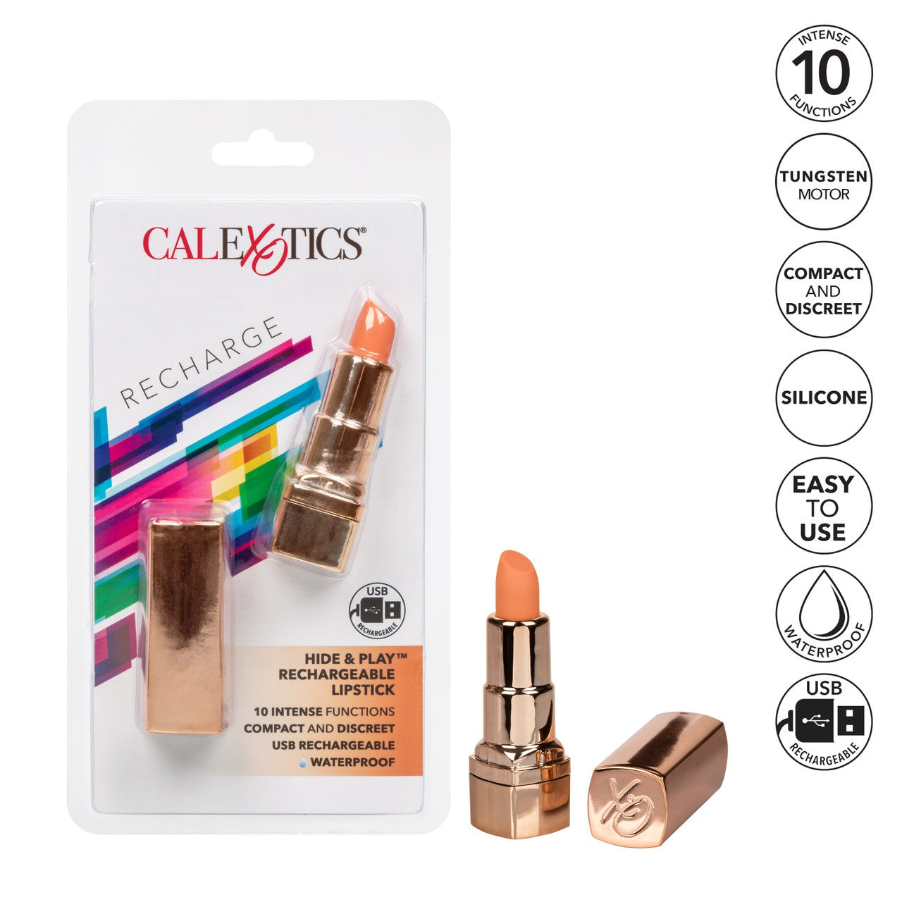 Hide & Play™ Rechargeable Lipstick