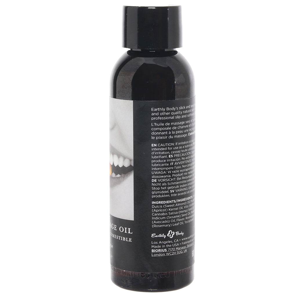 Edible Massage Oil 2oz/60ml in Mango