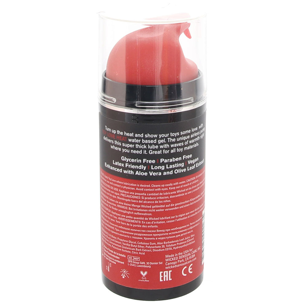 Toy Fever Warming Lubricating Gel in 3.3oz/100ml