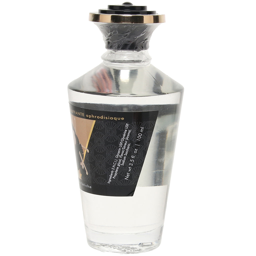Aphrodisiac Warming Oil 3.5oz/100ml in Vanilla Fetish