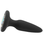 Glams Mini Rainbow Gem Silicone Butt Plug