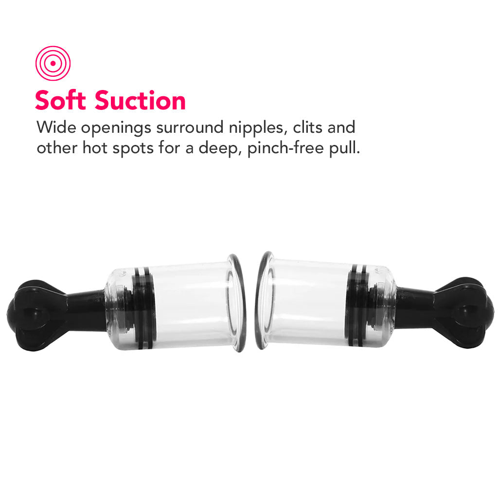 Super Suckers Nipple and Clitoral Pump Trio