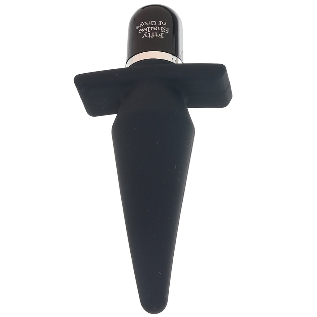 Delicious Fullness Vibrating Silicone Butt Plug