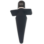 Delicious Fullness Vibrating Silicone Butt Plug