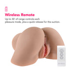 Rear Beauty Sucking & Vibrating Masturbator in Light