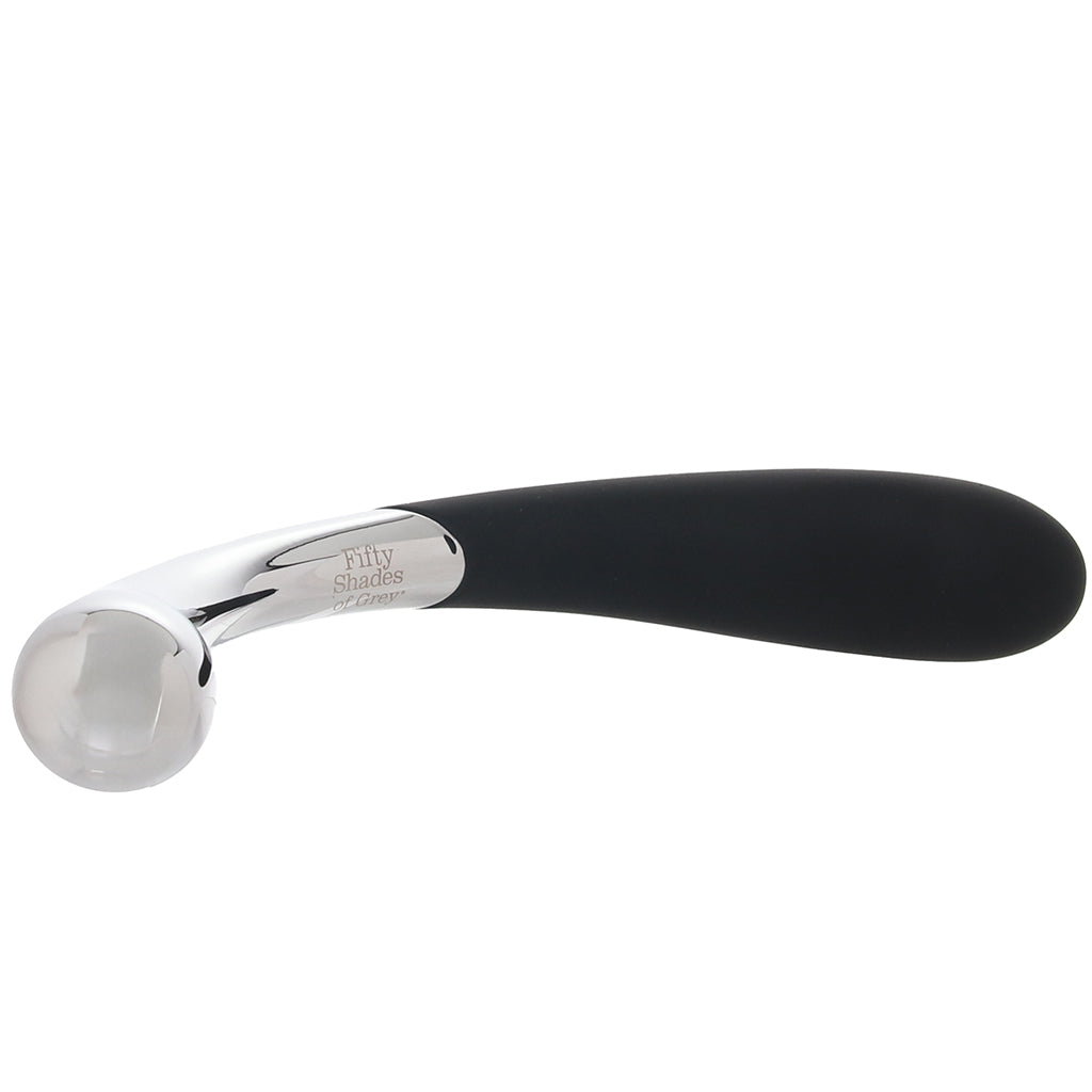 Sweet Pressure Metal & Silicone G-Spot Wand