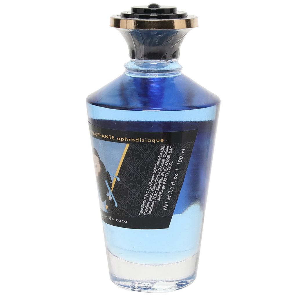 Aphrodisiac Warming Oil 3.5oz/100ml in Coconut Thrills