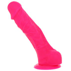 Small Silicone Colours Dildo in Pink