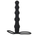 Silicone Beaded Double Rider in Black