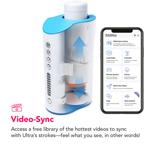 Autoblow AI Ultra Blowjob Machine with Video Sync