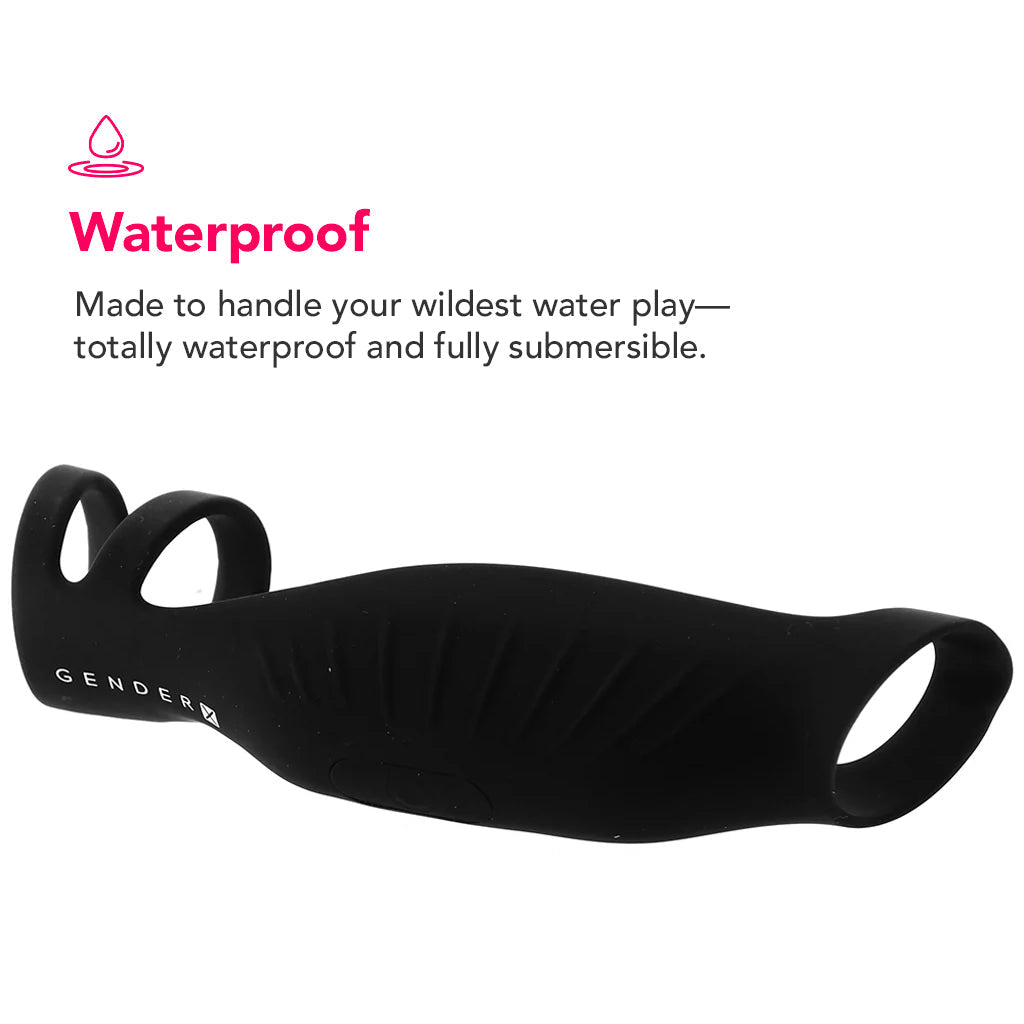 Gender X Rocketeer Vibrating Shaft Sleeve