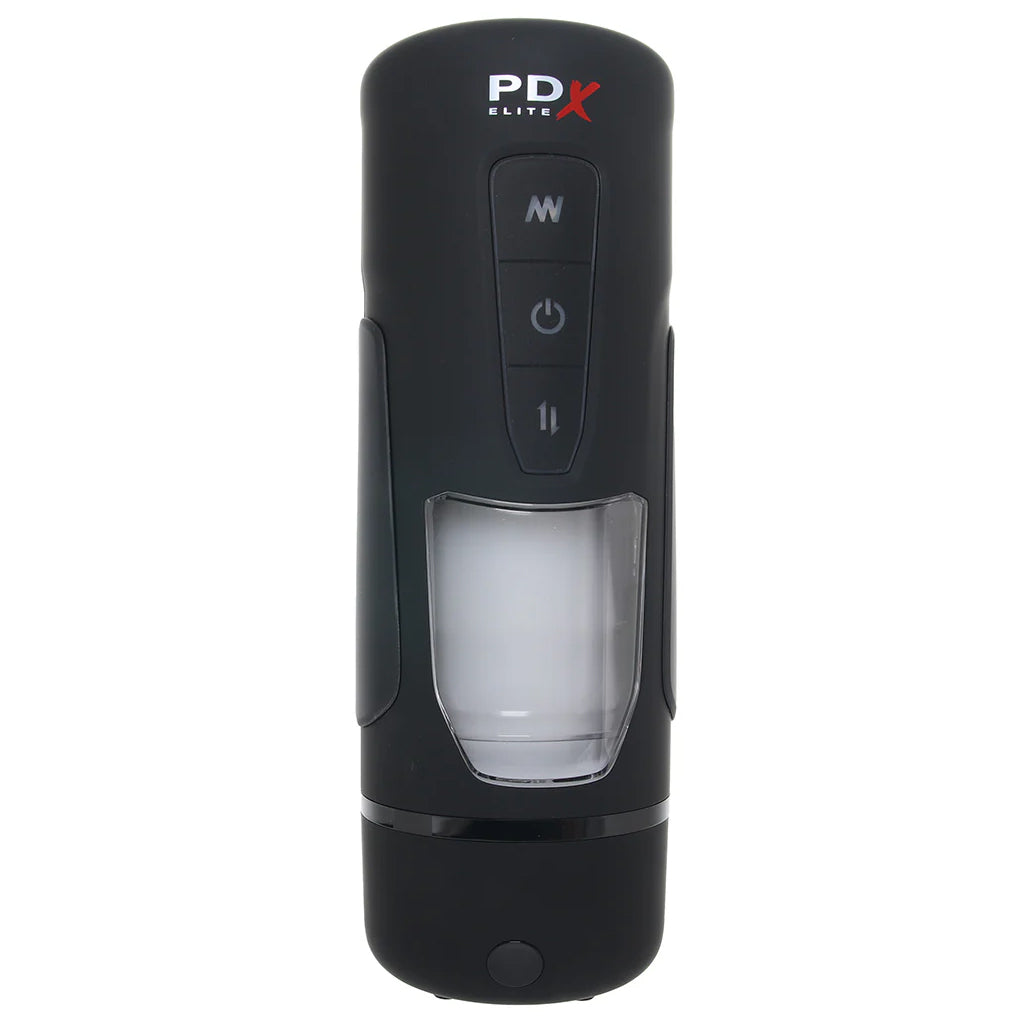 PDX Elite Milk Me Hotter Auto Stroker with Heating Base