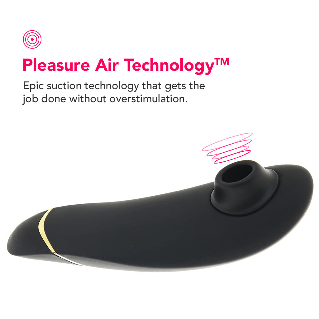 Womanizer Premium 2 Pleasure Air Stimulator in Black