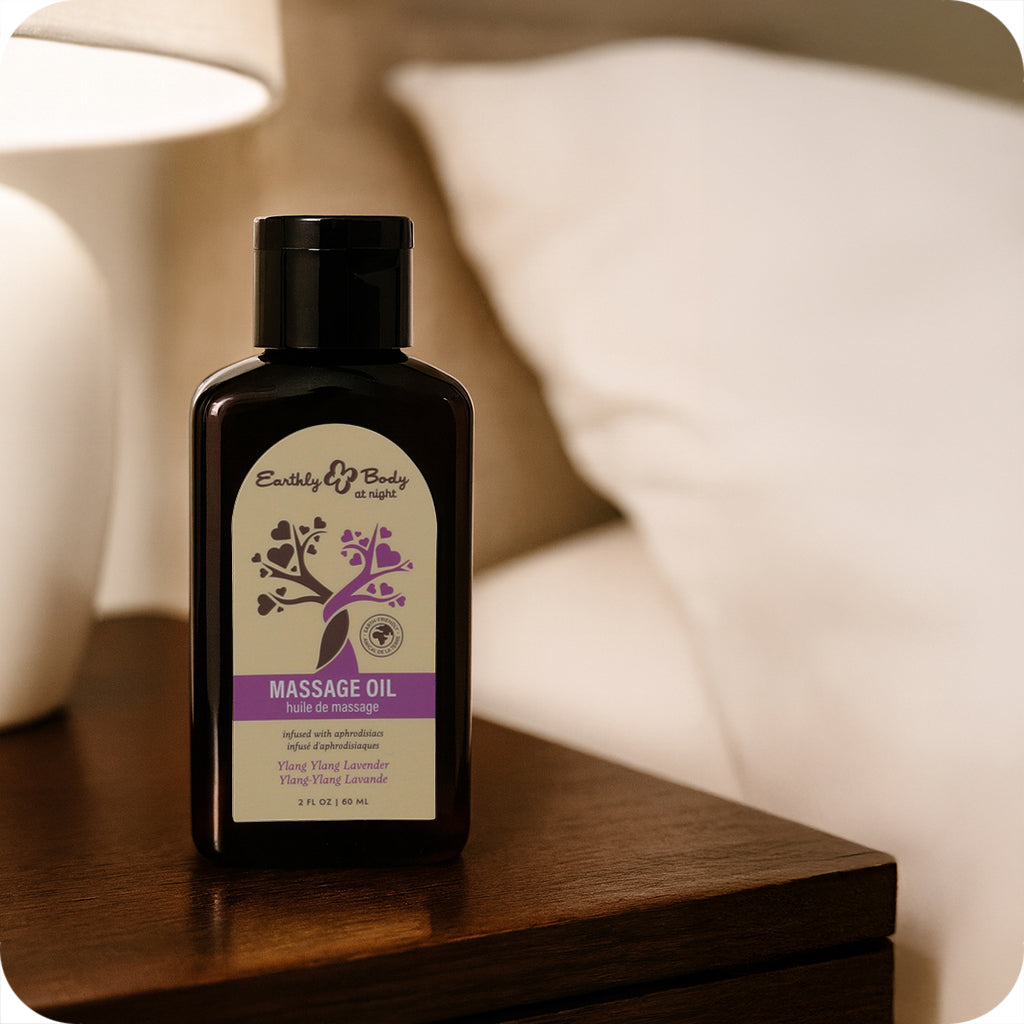 At Night Massage Oil 2oz/60ml in Ylang-Ylang Lavender