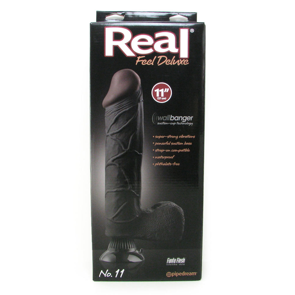 Real Feel Deluxe 11 Inch Wall Banger Vibe in Black