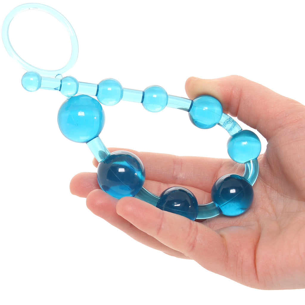 X-10 Anal Beads in Blue