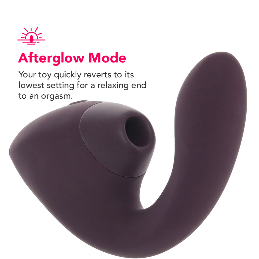 Womanizer Next Duo Clitoral Suction & G-Spot Vibe in Purple