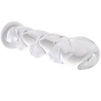 Clarity Seraphic Braid Glass Dildo