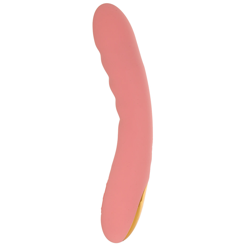 Ava Neo Interactive Thrusting Vibe in Peach Pink