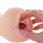 Stroke It Anatomical Mouth Stroker in Ivory