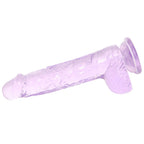 RealRock 5 Inch Realistic Ballsy Dildo in Purple