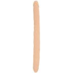 Silicone Studs Bend & Hold 16 Inch Double Dildo in Light