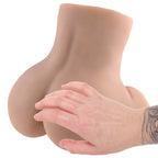Rear Beauty Sucking & Vibrating Masturbator in Light