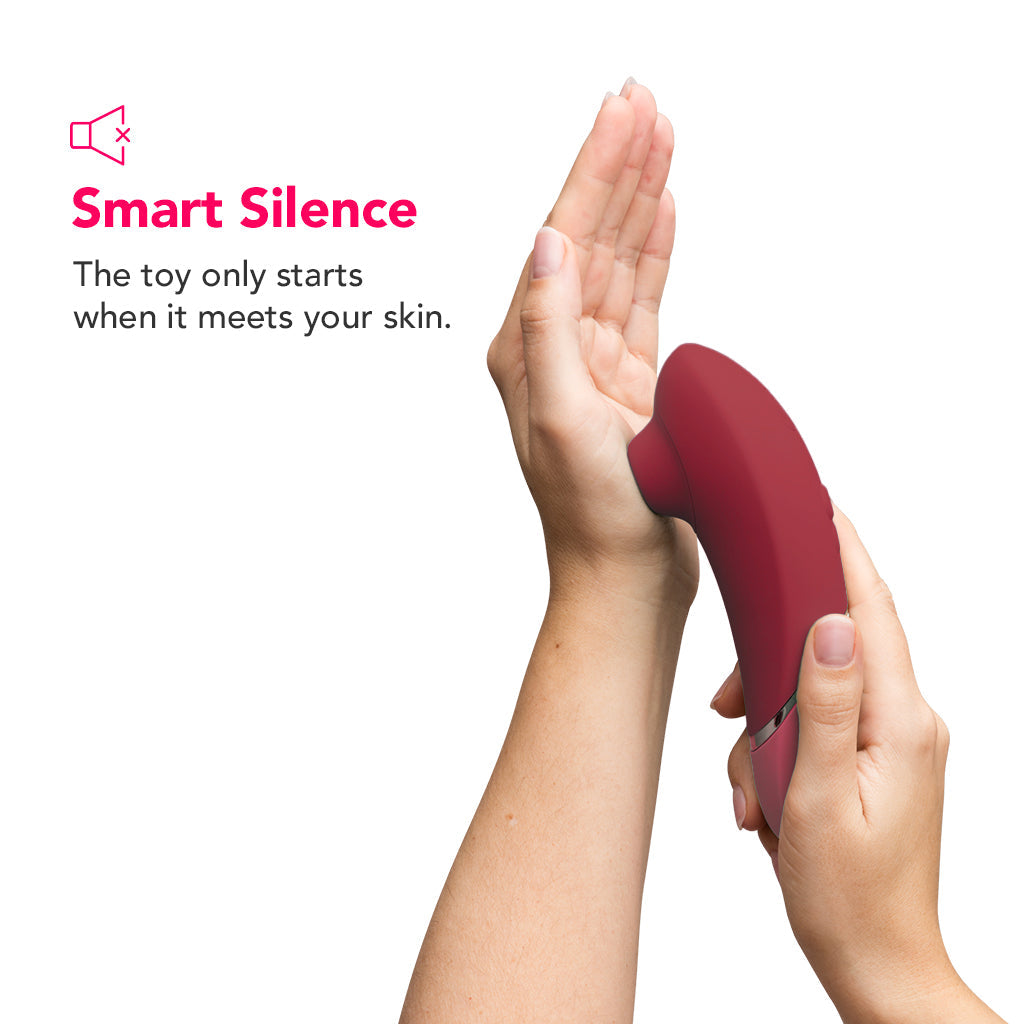 Womanizer Next 3D Pleasure Air Stimulator in Bordeaux