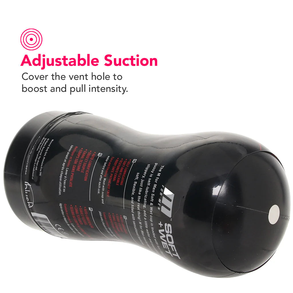 M For Men Soft + Wet Pussy in Pleasure Ridges & Orbs