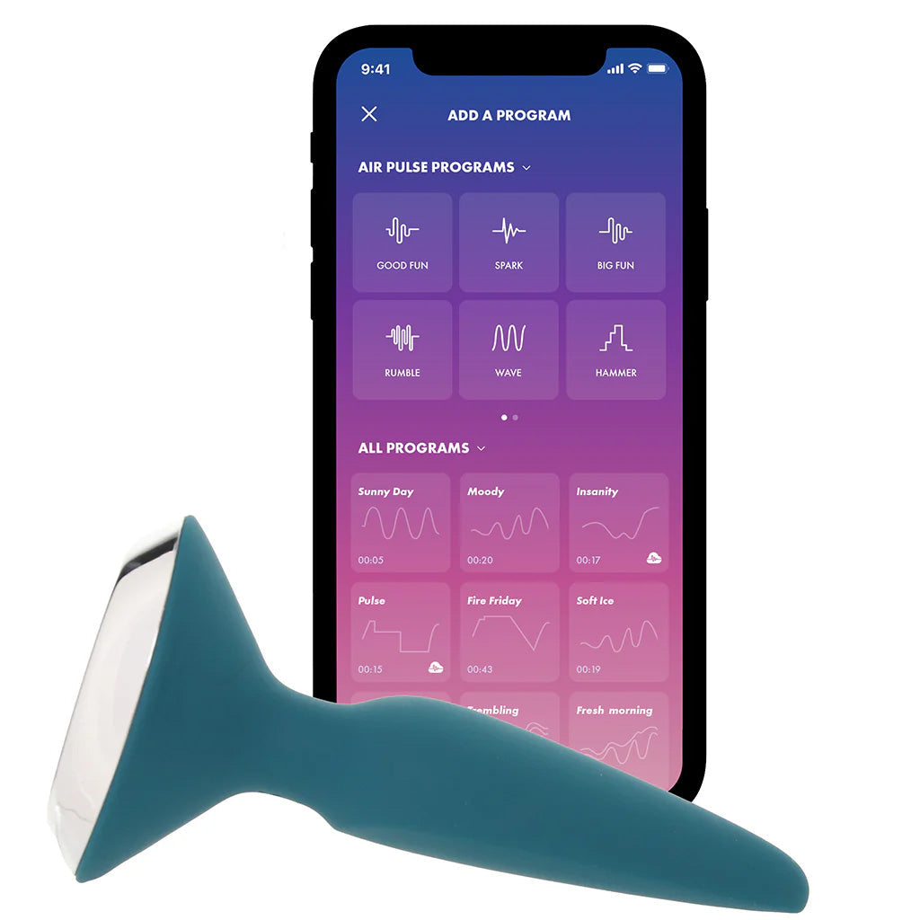 Satisfyer Plug-ilicious 1 Anal Vibe in Petrol