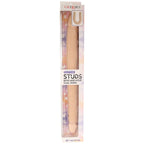 Silicone Studs Bend & Hold 16 Inch Double Dildo in Light