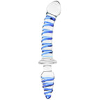 gläs 10 Inch Mr. Swirly Double Dildo & Butt Plug