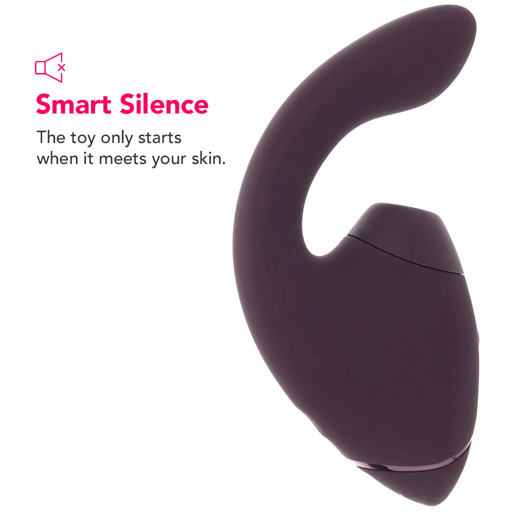 Womanizer Next Duo Clitoral Suction & G-Spot Vibe in Purple