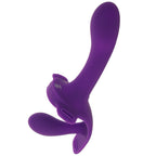 Together Lock-In Vibrating Strap-On Set