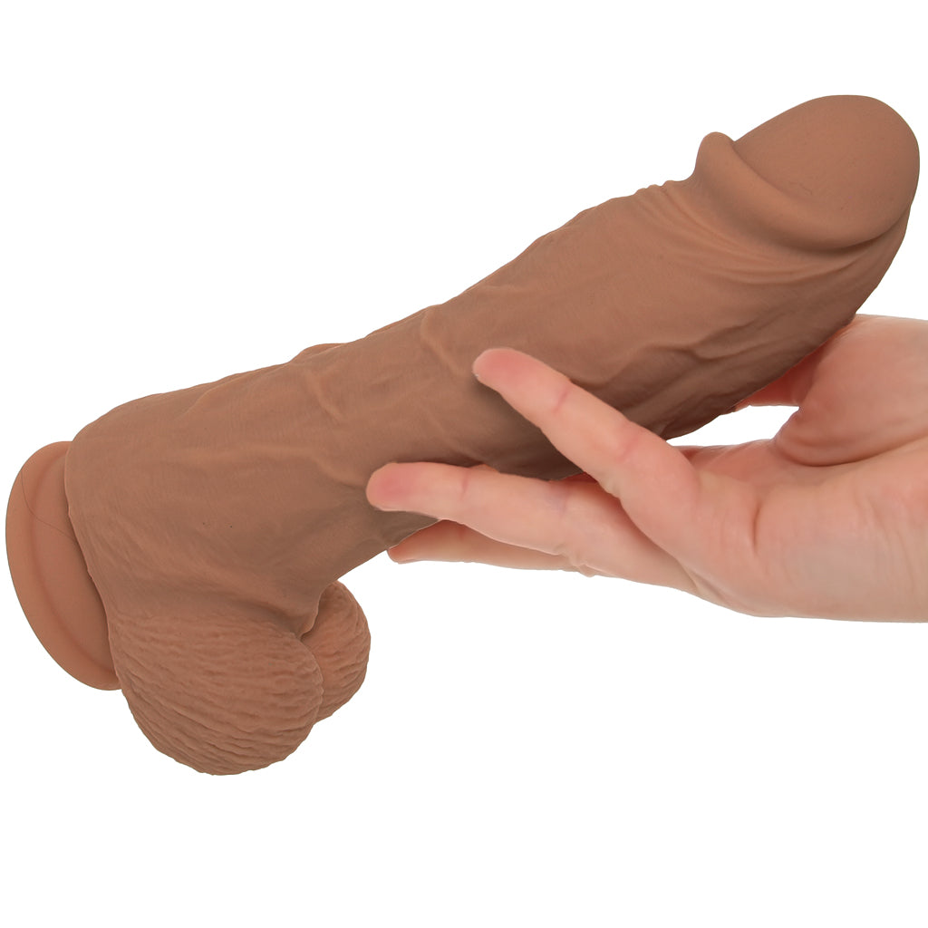 Silicone Studs Big Dick Energy Vibe in Brown