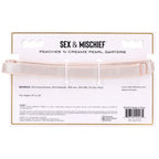 S&M Peaches 'n CreaMe Pearl Garters