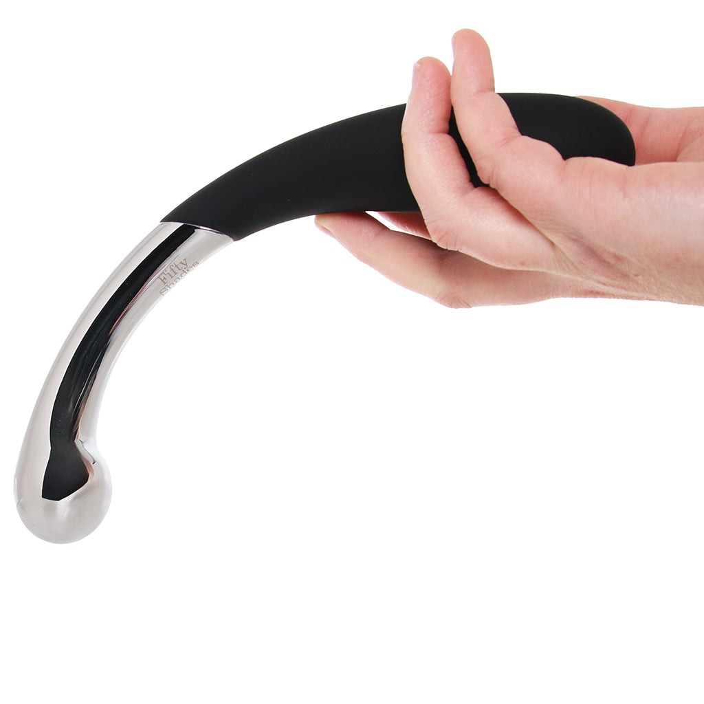 Sweet Pressure Metal & Silicone G-Spot Wand