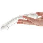 Clarity Celestial Bliss Swirly Glass Dildo