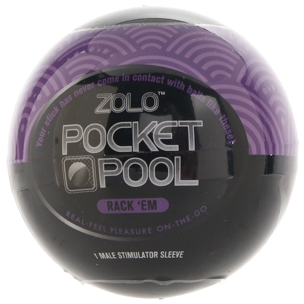 Pocket Pool Rack 'Em Stroker