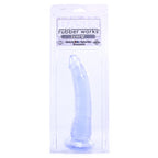 Basix Slim 7 Inch Dildo in Clear