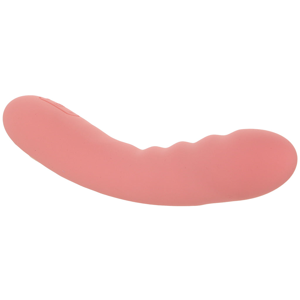 Ava Neo Interactive Thrusting Vibe in Peach Pink