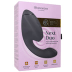 Womanizer Next Duo Clitoral Suction & G-Spot Vibe in Black
