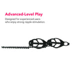 Master Series Monarch Noir Chained Clover Clamps