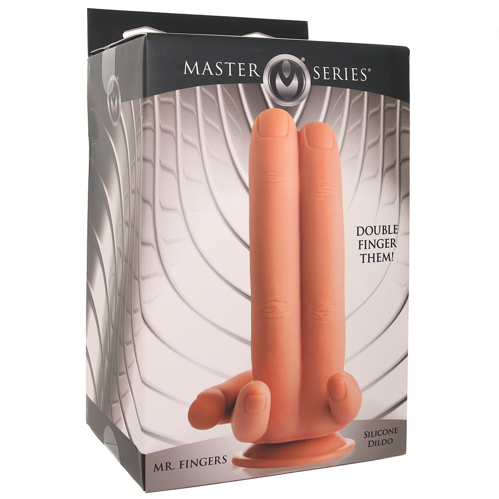 Master Series Mr. Fingers Silicone Dildo