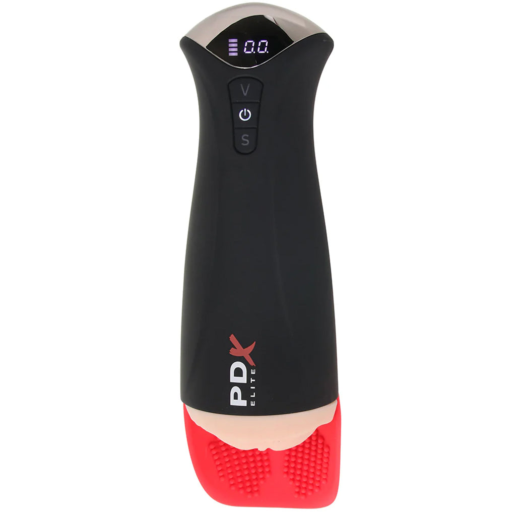 PDX Elite Fap-O-Matic Pro XL Suction Stroker in Light