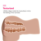 Rear Beauty Sucking & Vibrating Masturbator in Light