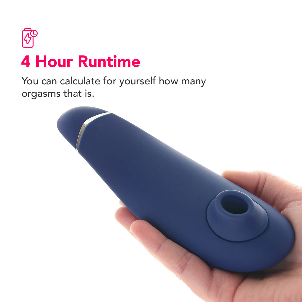 Womanizer Premium 2 Pleasure Air Stimulator in Blueberry