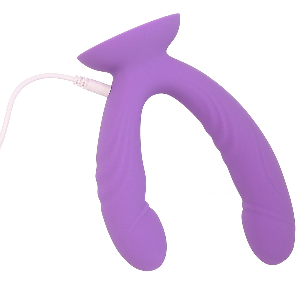 Inya Duet Vibrating Double Dildo in Purple
