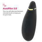 Womanizer Premium 2 Pleasure Air Stimulator in Black