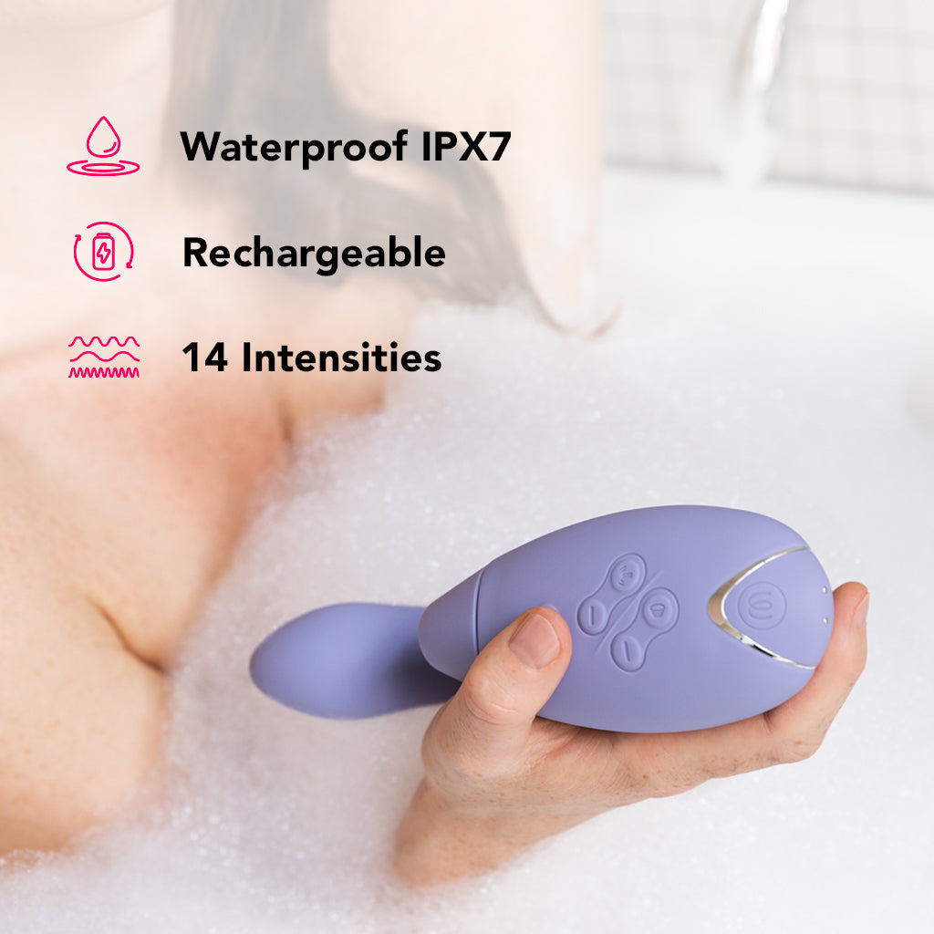 Womanizer Duo 2 Clitoral & G-Spot Stimulator in Lilac